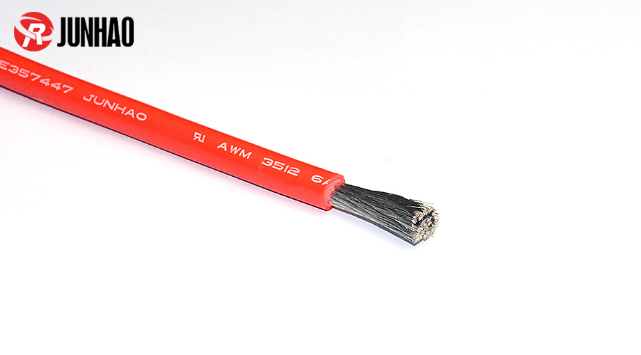 1-1Z2250913112K UL3512 6AWG耐高温硅胶电线产品图